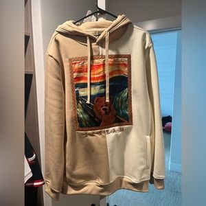 Rebel Minds Scream Bear Hoodie XL